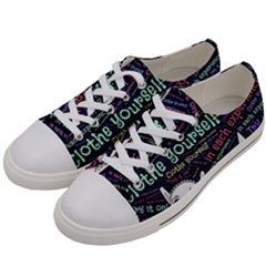 Experience Feeling Clothing Self Men s Low Top Canvas Sneakers