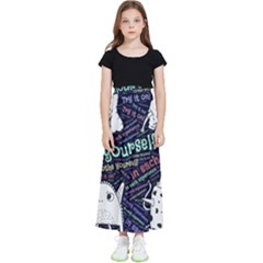 Experience Feeling Clothing Self Kids  Flared Maxi Skirt by Paksenen