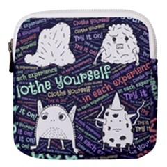 Experience Feeling Clothing Self Mini Square Pouch