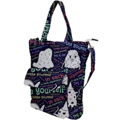 Experience Feeling Clothing Self Shoulder Tote Bag by Paksenen