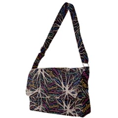 Mental Human Experience Mindset Pattern Full Print Messenger Bag (s)