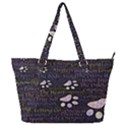 Footprints Path Mystery Unknown Full Print Shoulder Bag View1