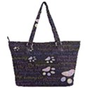 Footprints Path Mystery Unknown Full Print Shoulder Bag View2