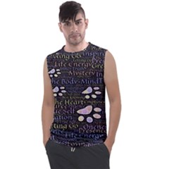 Footprints Path Mystery Unknown Men s Regular Tank Top by Paksenen