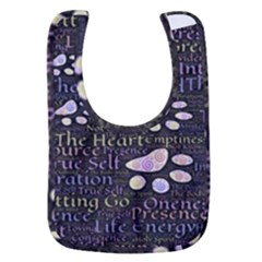 Footprints Path Mystery Unknown Baby Bib by Paksenen