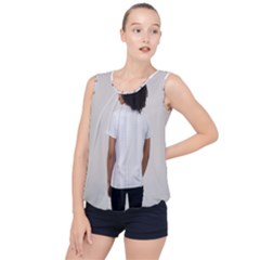 Untitled Design Bubble Hem Chiffon Tank Top by wishwell