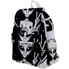 Alien Ufo Top Flap Backpack by Bedest