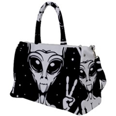 Alien Ufo Duffel Travel Bag by Bedest