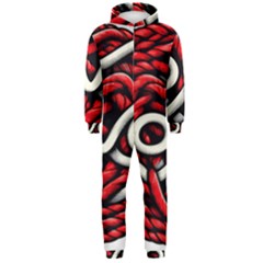 Love Rope Cartoon Hooded Jumpsuit (men) by Bedest