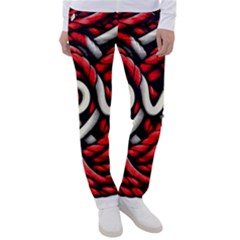 Love Rope Cartoon Women s Casual Pants by Bedest