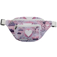 Heart Love Minimalist Design Fanny Pack by Bedest