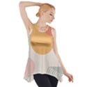 Lines Boho Poster Contemporary Side Drop Tank Tunic View1