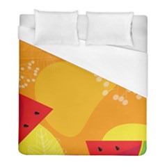 Watermelon Flower Duvet Cover (full/ Double Size)