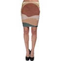 Sunrise Sunset Desert Wall Art Bodycon Skirt View1