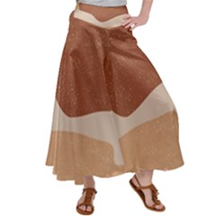 Sunrise Sunset Desert Wall Art Women s Satin Palazzo Pants by Bedest