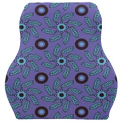 Floral Seamless Pattern Car Seat Velour Cushion  by Ket1n9