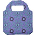 Floral Seamless Pattern Foldable Grocery Recycle Bag View1