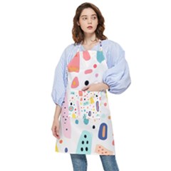 Abstract Seamless Colorful Pattern Pocket Apron by Ndabl3x