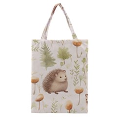 Hedgehog Mushroom Classic Tote Bag by Ndabl3x