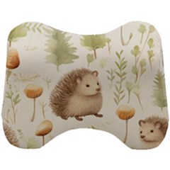 Hedgehog Mushroom Head Support Cushion by Ndabl3x