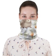 Hedgehog Mushroom Face Covering Bandana (adult) by Ndabl3x