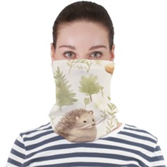 Hedgehog Mushroom Face Seamless Bandana (adult) by Ndabl3x