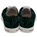 Circuits Circuit Board Green Women s Low Top Canvas Sneakers View4