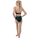 Circuits Circuit Board Green Plunging Cut Out Swimsuit View2