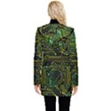 Circuits Circuit Board Yelow Button Up Hooded Coat  View2