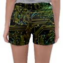 Circuits Circuit Board Yelow Sleepwear Shorts View2