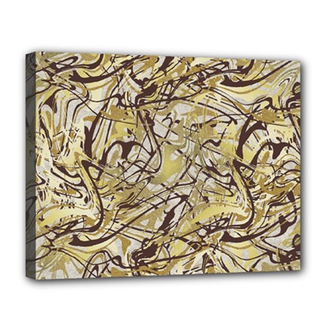 Marble Texture Pattern Seamless Canvas 14  X 11  (stretched) by Ndabl3x