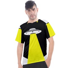 Ufo Flying Saucer Extraterrestrial Men s Sport Top by Cendanart