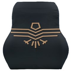 Eagle Bird Car Seat Back Cushion  by Cendanart