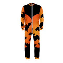 Halloween Bats Moon Full Moon Onepiece Jumpsuit (kids)