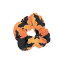 Halloween Bats Moon Full Moon Velvet Scrunchie View1