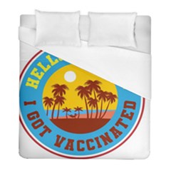 Vaccination Summer Duvet Cover (full/ Double Size) by Cendanart