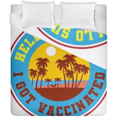 Vaccination Summer Duvet Cover Double Side (california King Size) by Cendanart