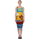 Vaccination Summer Sleeveless Pencil Dress View1