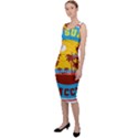 Vaccination Summer Sleeveless Pencil Dress View2