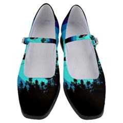 Ufo Alien Night Sky Night Women s Mary Jane Shoes by Cendanart