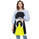 Ufo Flying Saucer Extraterrestrial Pocket Apron View1