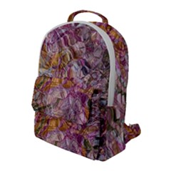 Abstract Flow Vi Flap Pocket Backpack (large) by kaleidomarblingart