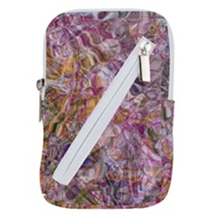 Abstract Flow Vi Belt Pouch Bag (small) by kaleidomarblingart