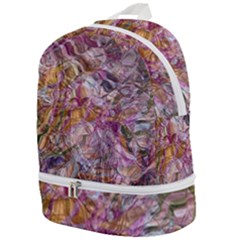 Abstract Flow Vi Zip Bottom Backpack by kaleidomarblingart