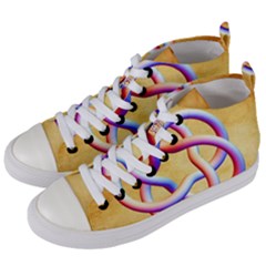 Img 20231205 235101 779 Women s Mid-top Canvas Sneakers