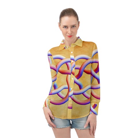 Img 20231205 235101 779 Long Sleeve Chiffon Shirt by Ndesign