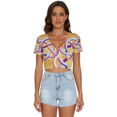 Img 20231205 235101 779 V-neck Crop Top by Ndesign