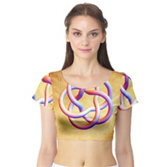 Img 20231205 235101 779 Short Sleeve Crop Top by Ndesign