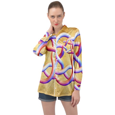 Img 20231205 235101 779 Long Sleeve Satin Shirt by Ndesign