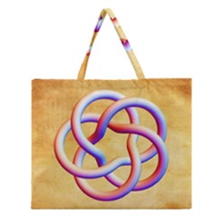 Math Prototype Zipper Large Tote Bag by Ndesign